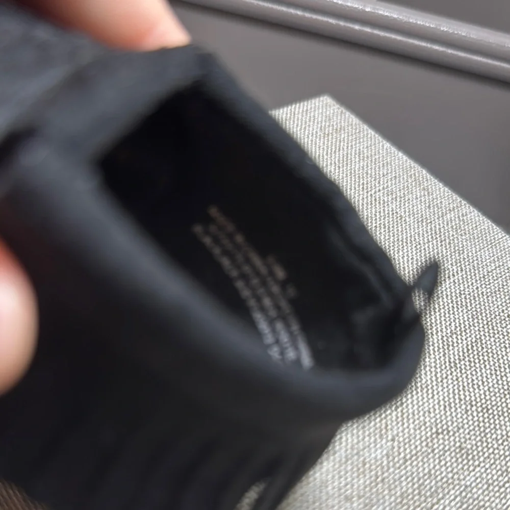 Old Navy Black Moccasins
